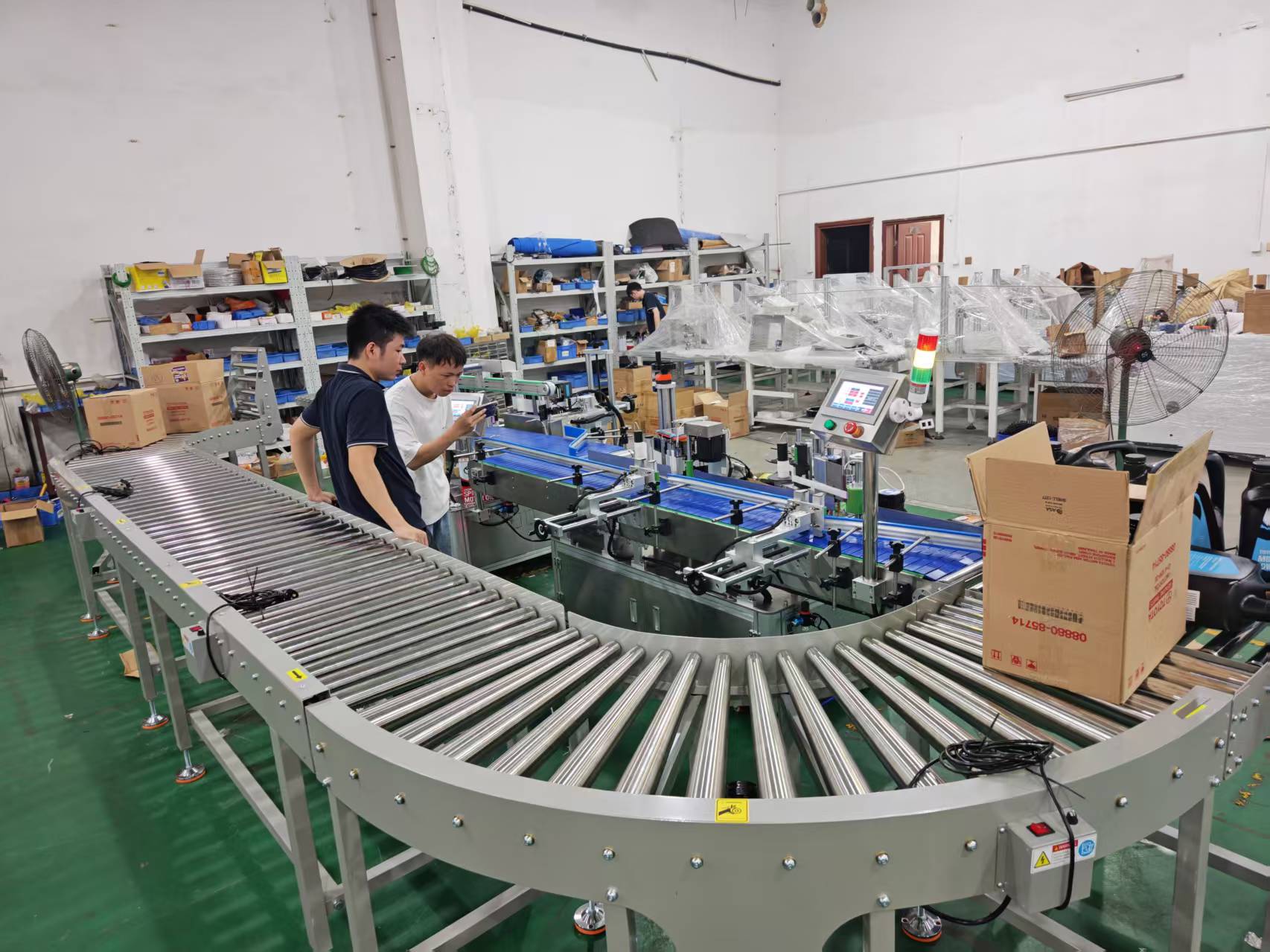 Successful Factory Acceptance of Labeling Machines Prior to Shipment