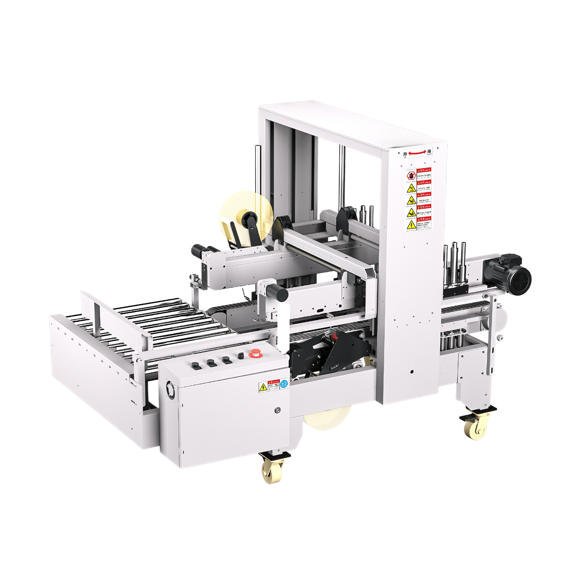 เครื่องปิดผนึกกล่องมุมและด้านข้างอัตโนมัติ WWP-950H