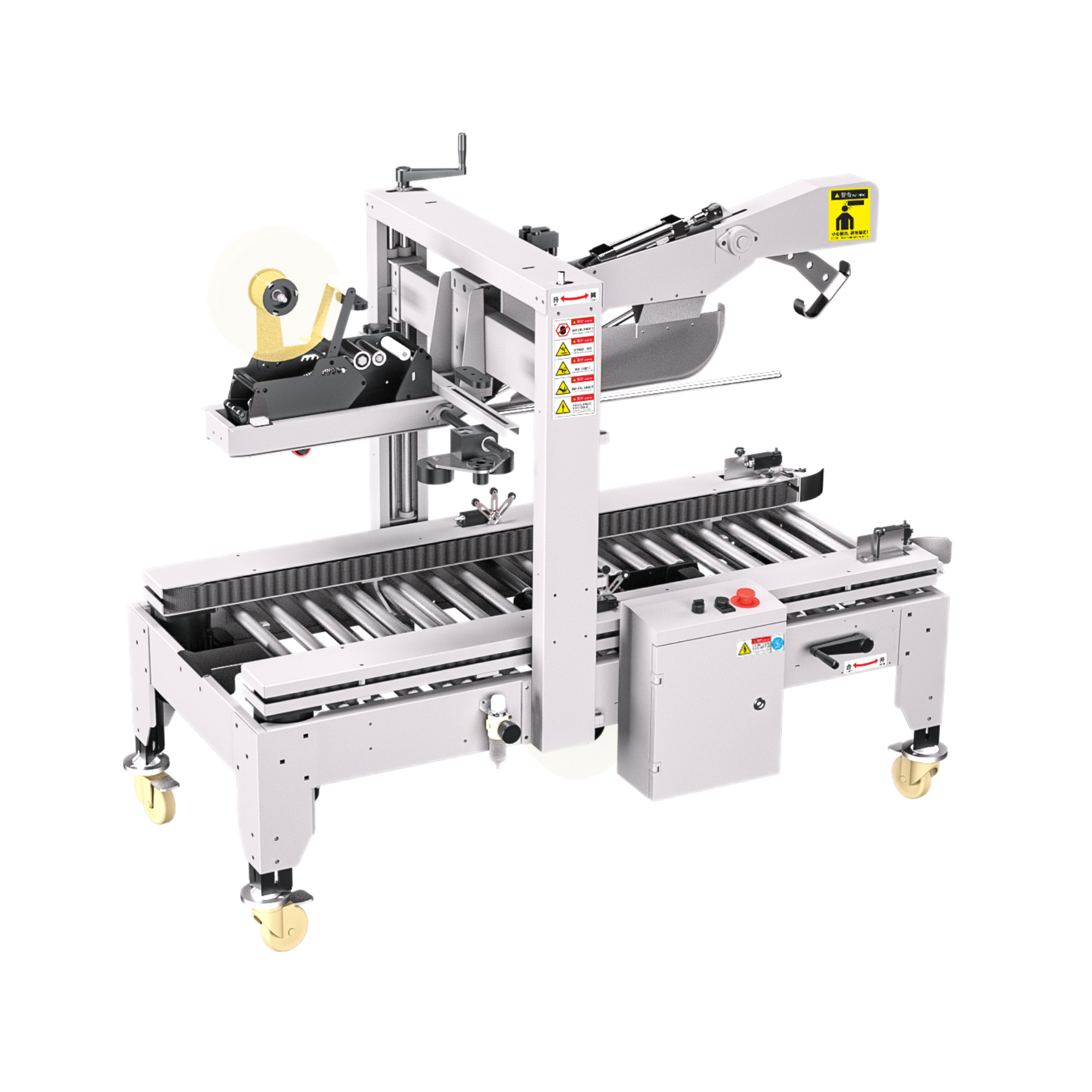 เครื่องปิดผนึกกล่องพับฝากึ่งอัตโนมัติ WWP-850DH