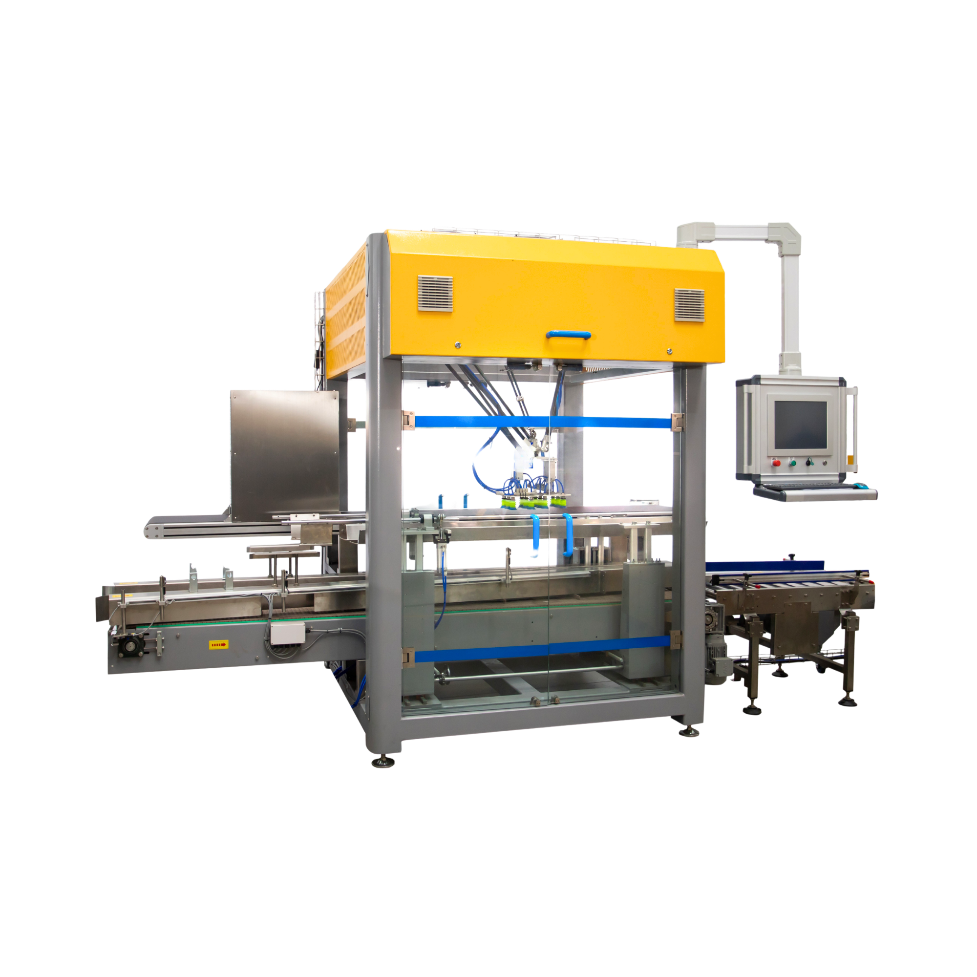 Delta robot case packer
