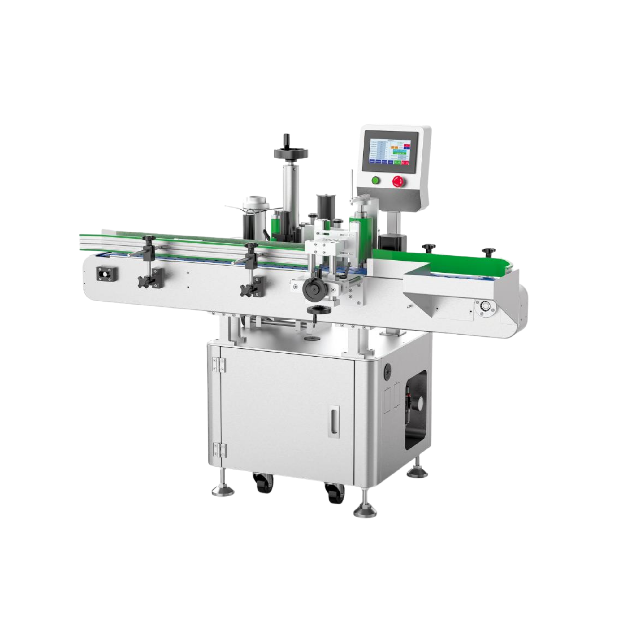 Fully Automatic Vertical Positioning Round Bottle Labeling Machine (Export Type)