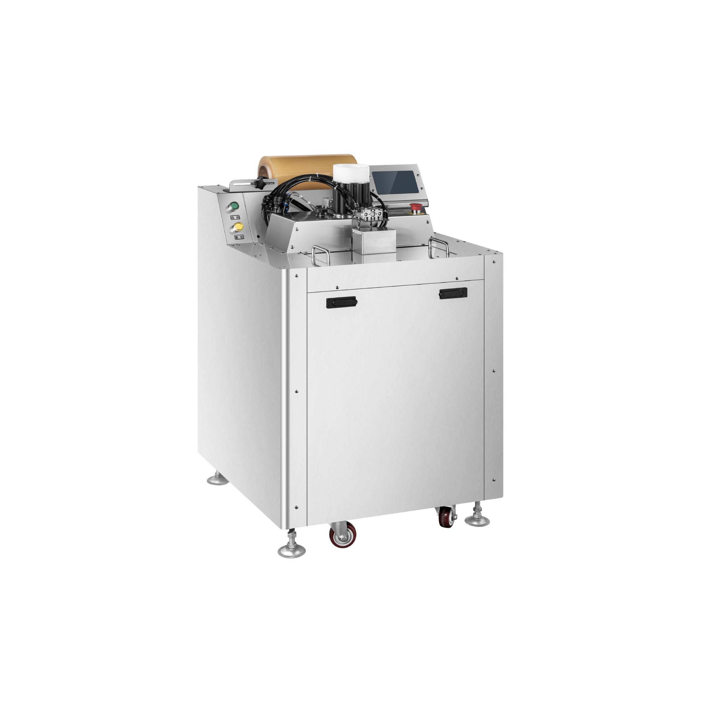 Fully automatic spherical cling film wrapping machine