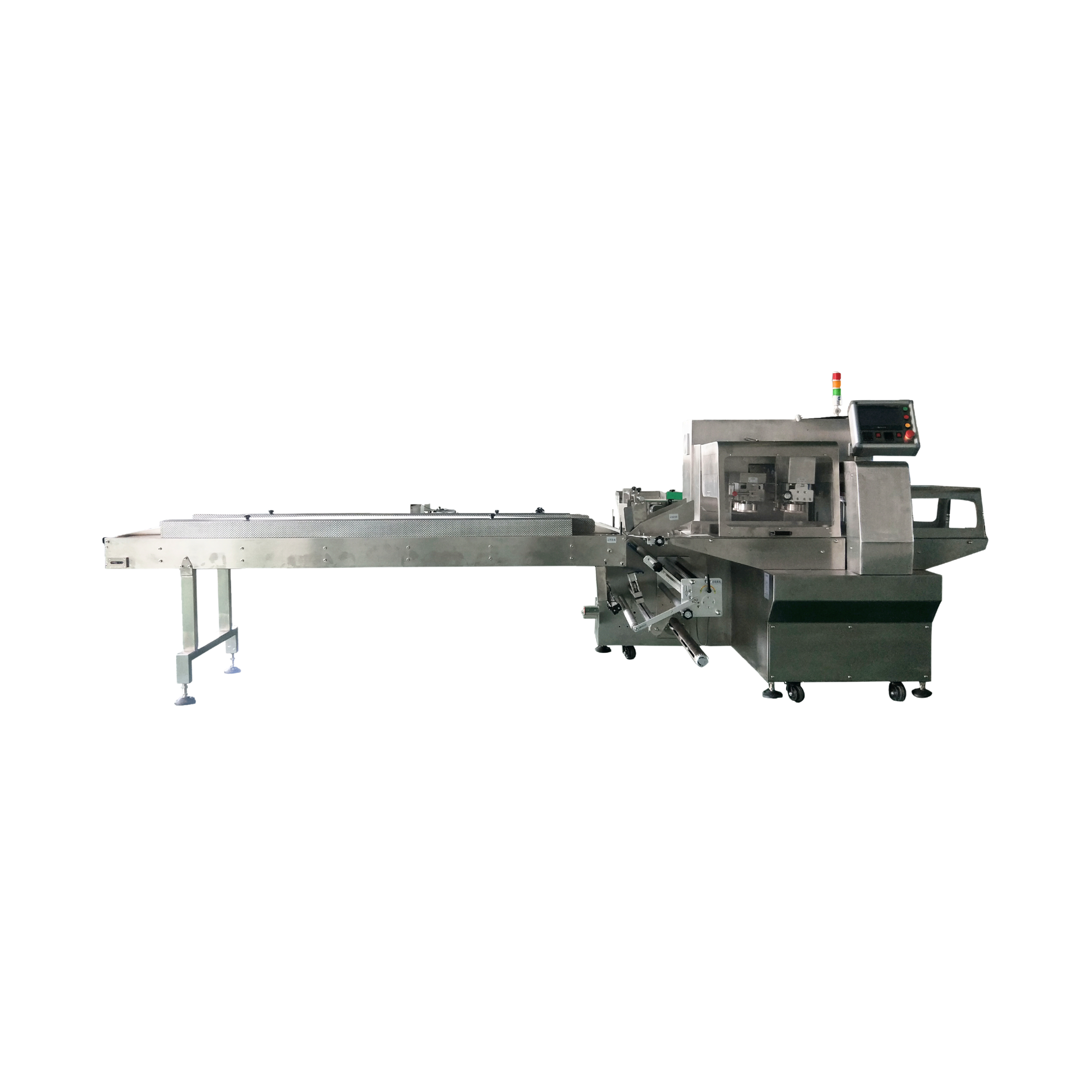 Automatic flow pack machine