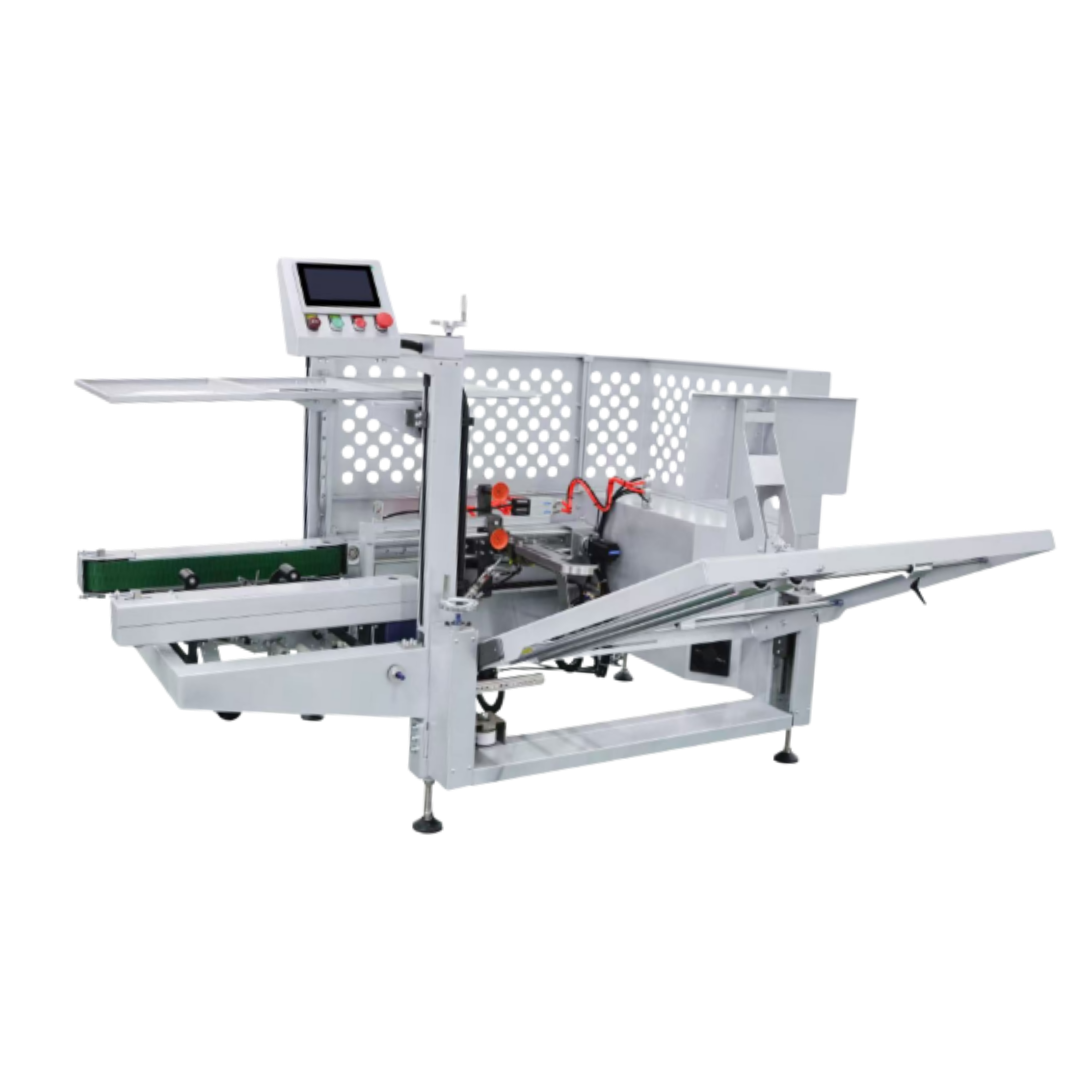Double Servo Vertical Carton Erector